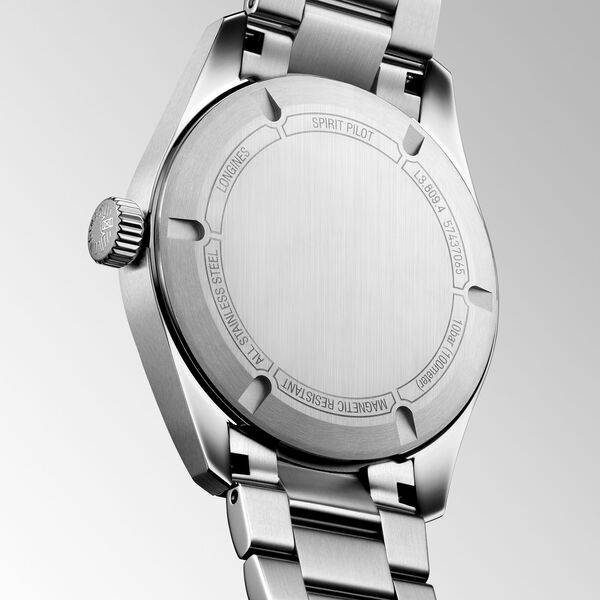 Spirit Pilot 39 mm automatique en acier inoxydable